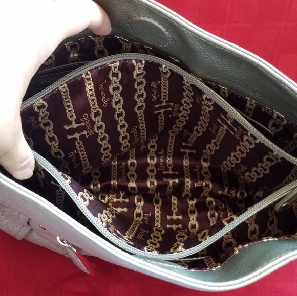 Tignanello Champagne EUC handbag, shoulder bag - Picture 7 of 8